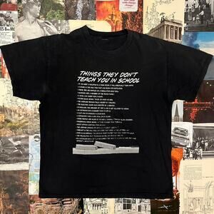 Vintage black graphic t shirt